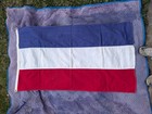 Vintage Dutch Flag Netherlands 3x5  Ft Valley Forge Cotton Usa Made