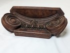 Vintage Ornate Reproduction Cast Corinthian Capital Wall Shelf