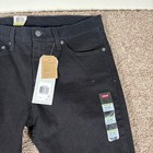 Levis 511 Slim Fit Mens Black Stretch Jeans 31x32 045111907 Nwt