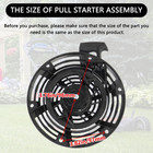 796497 Rewind Recoil Starter Pull Starter Assembly Compatible With Toro Timemast