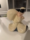Vintage Seamen   s Bank For Savings Ceramic Sailor Coin Bank Collectible
