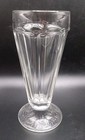 Vintage Soda Fountain ice Cream milkshake  Thick   Heavy 3  X 7  Serving Glass 