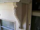 Ornate Wood Victorian Fireplace Mantle Mantel Columns Beveled Mirror 001251010