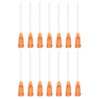 50pcs 15g Dispensing Needles  1 5  Ptfe Glue Needle Tube Flexible Needle Amber