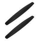 Pack Of 2  Universal Rubber Anticollision Car Corner Bumper Guard Black