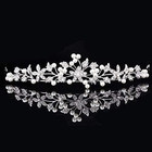 Rhinestone Pearl Tiaras And Crowns Headpieces For Women And Flower Girls Bridger
