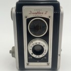 Vintage Kodak Duaflex Ii Film Box Camera With Kodar 72mm Lens W case - Untested