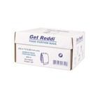 Get Reddi Saddle Pack Poly Food Portion Bags  Fold-top Closure  6 5 x7  x2 25  