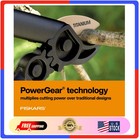 Fiskars Powergear 15 Inch Titanium Bypass Lopper Compound Action Garden Tool