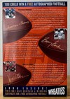 Vintage 1996 Wheaties All Pro Nfl Running Backs Sanders Thomas Allen Unopened