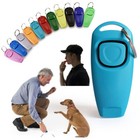 Dog Training Clicker Whistle Keyring In Easy Puppy Dog Pet Obedience Agility