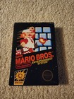Super Mario Bros   nintendo Nes  1985  Original Box   Manual Only