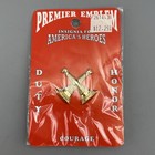 Premier Emblem Fire Chief Bugles 1 1 4    Pins Insignia Gold 2614-3g New Nos