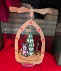 New    disney Parks 2026 Epcot Germany Mickey Mouse Wooden Christmas Tree Decor