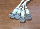 4 Bbt 120 Volt Waterproof White Led Low-profile Indicator Lights