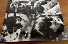 Rare1969 Jefferson Airplane Montage Poster Black   White 30x39 True Vintage Htf
