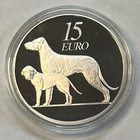 Ireland 2012 Silver Proof    15 Coin Hound In Mint Holder With Coa