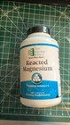 Reacted Magnesium 180 Ct  100  Original  Ortho Molecular  Free Shipping Exp 26