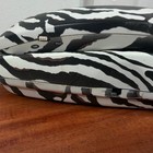  nick   Nora Home  Zebra Print Trim Line Push Button Telephone  Desk Top Or Wall