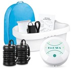 Portable Ionic Foot Detox Bath Machine - Ion Cleanse System  100 Spa Liners  Sto