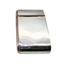 Nice Unusual Trick Opening Antique Sterling Silver Vesta Case London 1886