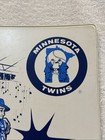 Ultra Rare Minnesota Twins 1968 School Folder  Tony Oliva  Awesome Piece-look 