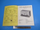 Vintage 1958 Assembling And Using Your Heathkit Reflected Power Meter M3233