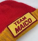 Vintage Team Maico Beanie Patch Mx German Motocross Team Stocking Cap