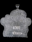 Navajo Rebecca Begay Turquoise Tufa Cast Sterling Silver Rain Cloud Pendant