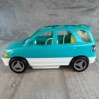 1999 Barbie Kennel Care Pop Out Suv Teal Vehicle Dog Van Vintage Mattel