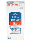 Wincup 8-oz foam Cups  Styrofoam Cups Disposable 1000 Ct  White Sameday Shipp   