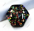 10 20 Ct Natural Australian Black Fire Opal Doublet Certified Untreated Gemstone