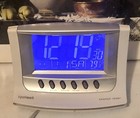 Sharper  Image Itelliset  Large Display   Alarm Clock With Battery Backup Sr283