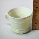 Grand Rapids Mn Minnesota Uranium Custard Souvenir Antique Glass Trinket Cup