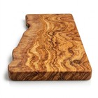 Oliviko Rectangular Olive Wood Cutting Board     40 Cm  16 In 