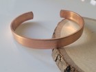 Pure Raw Genuine Copper Cuff Bracelet Blanks 3 8  Wide Smooth Plain Diy Bracelet