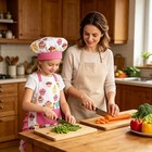 Kids Aprons For Cooking  Toddler Apron For Girls With Pockets For Cooking