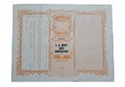 1932 A h  Berry Shoe Stock Certificate  52 Issued To Harlan Turner  portland Me 
