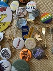 Vintage Huge Lot Pins 50 Old To New