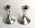 Sterling Silver Towle   512 Estate Vintage Weighted Candlestick Holders 476 Gr