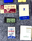 Mini Vintage Hotel Motel Matchbook Sewing Kits  Thread  Pins   Needles Lot Of 16