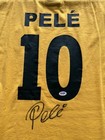 Pele Signed Rare Brazil World Cup Jersey  10 Autograph Psa Coa