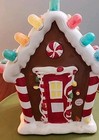 Hallmark Christmas Gumdrop Gingerbread House W lights   Music  2008 Works 