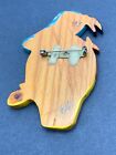 Vintage Handmade Disney Donald Duck Wooden Pin