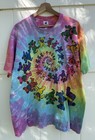 Vtg 90 s Grateful Dead Tie-dye T-shirt Spiral Dancing Bears Single Stich Sz Xl