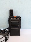 Retevis Rt19 Frs Portable Mini Two-way Walkie Talkie Radio With Earpiece Black