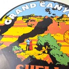Vintage Shell Gasoline Sign - Grand Canyon Gas Oil Pump Plate Porcelain Sign
