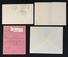  Palestine   Israel 1937 1944 - 6 X Cover  Card   Varia   F vf 