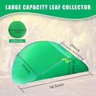 Leaf Collector Portable Pop Up Leaf Bags Foldable Leaf Pick Up Dustpan Lawn Us
