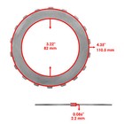 Caltric 22643-p4r-003 Clutch Plates For Honda Rincon 650 Trx650fa 680 Trx680fa